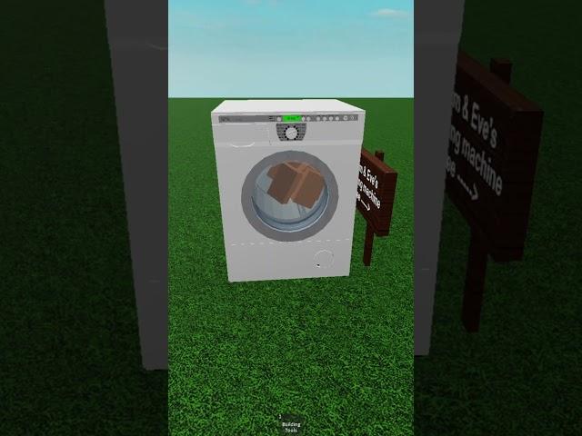 Washing Machine Destruction Unbalanced Spin Compilation 5#roblox #shortsvideo #shorts