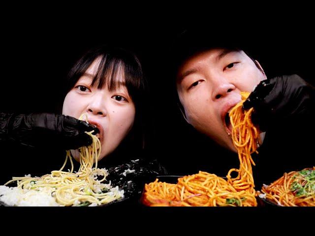 Mukbang with a sister who looks like me