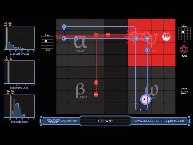 SpaceChem - Fission III Solution