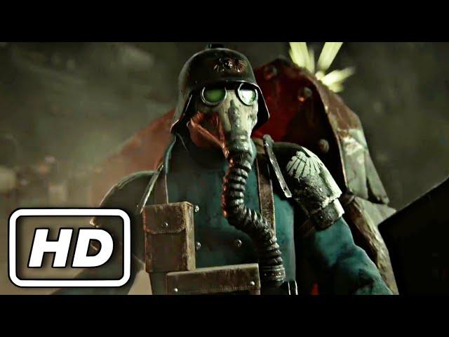 Kriegsmen Destroys Orks - Warhammer 40K | 4K Fight Scene (2023)