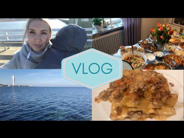 VLOG Многодетная мама / Прогулка / ДР у свекрови / Лазанья рецепт