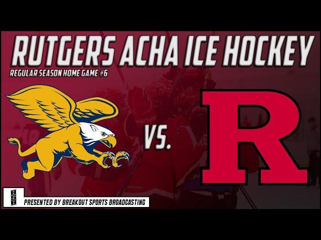 Rutgers Scarlet Knights ACHA vs Canisius University Golden Griffins