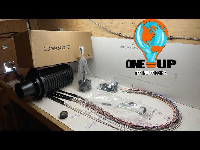 Fiber optic splice closure build tutorial