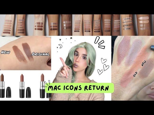 New MAC Nude Collection They Finally Brought Back the ICONS : STONE, FLESHPOT, YASH, & more 