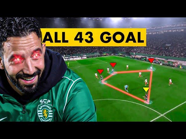 Sporting CP - All 43 Goals under Ruben Amorim 2024/25 season so far