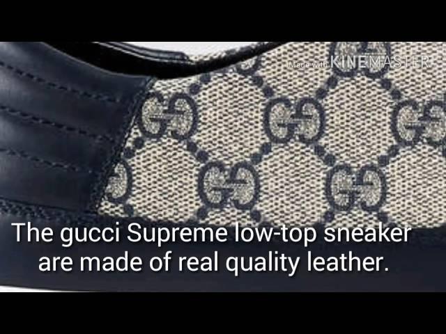 Gucci Supreme low-top sneaker Review