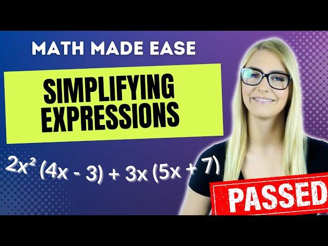 How to Simplify Expressions EASILY - UltimateAlgebra.com