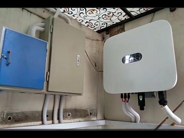 Huawei 25Kw on-grid solar inverter installation #heptasol #huawei