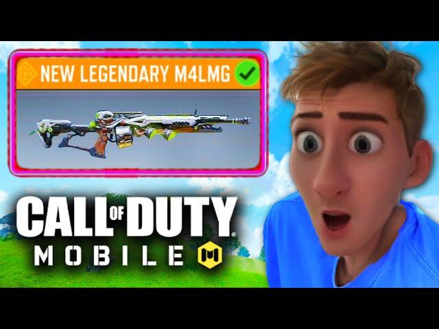 *NEW* LEGENDARY M4LMG in COD MOBILE 