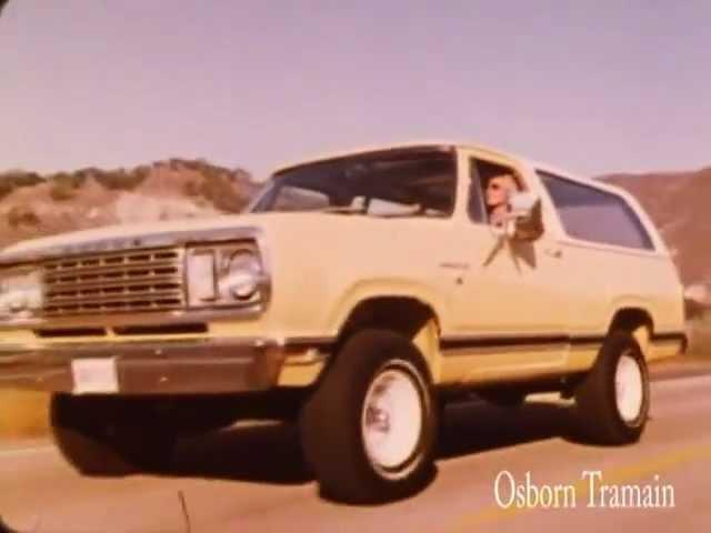 1977 Dodge Ramcharger Promotional Film - Dodge Demo Screen