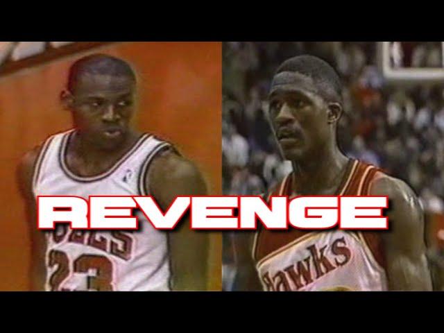 Michael Jordan vs Dominique Wilkins - Revenge For The Blowout | The Unrelenting Defender