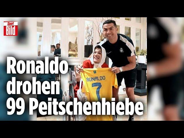 Im Iran: Cristiano Ronaldo drohen 99 Peitschenhiebe