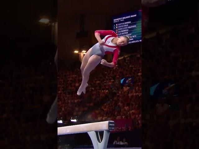 Emma MALEWSKI  Beam Final  European Championships Gymnastics 2022