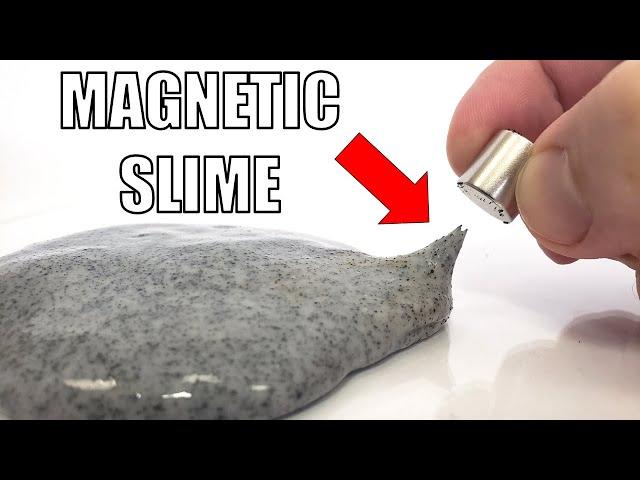 How to Make Magnetic Slime | Science Project