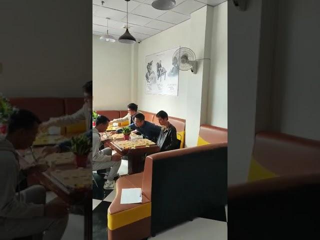 CHƠI CỜ TƯỚNG   THƯỞNG THỨC COFFEE