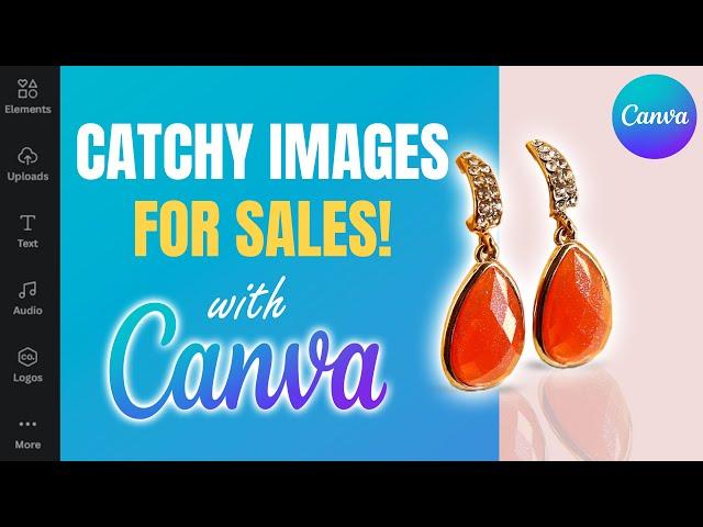 Product Image Editing for Ecommerce | Jewelry Canva Tutorial 2023