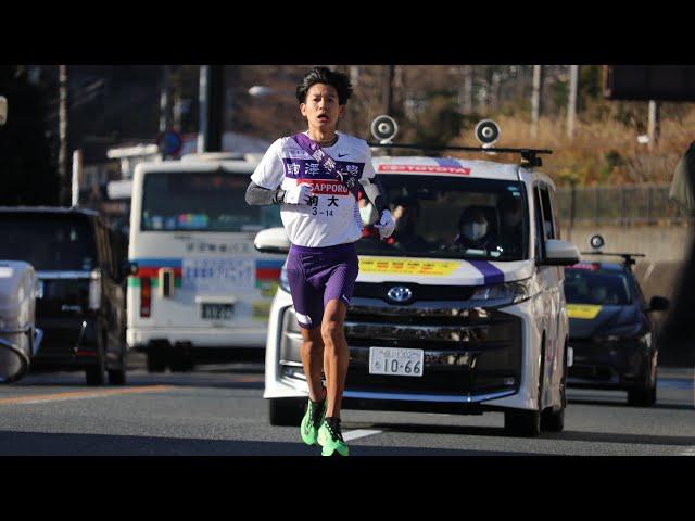 第99回箱根駅伝6区 駒澤大学大八木監督の檄