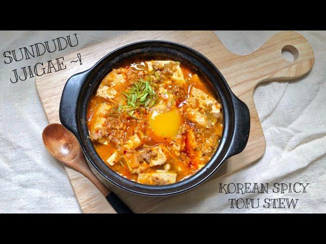 Canh Đậu Hũ Hàn Quốc | Sundubu Jjigae | Korean Spicy Tofu Stew