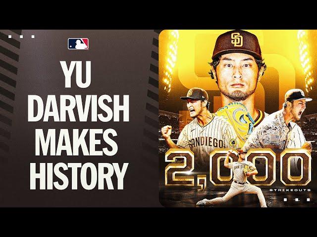 2,000 CAREER MLB STRIKEOUTS FOR YU DARVISH!  | ダルビッシュ有ハイライト