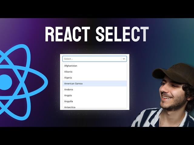 Search Filters in React Tutorial - React-Select Beginners Tutorial