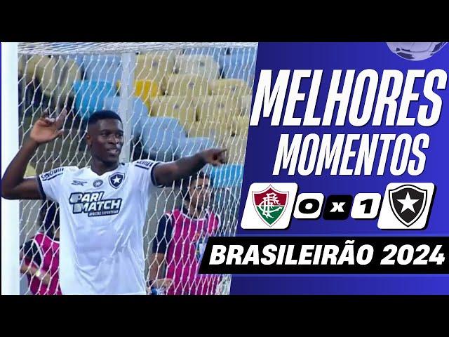 Fluminense 0 x 1 Botafogo | Melhores Momentos (COMPLETO) | Brasileirão 2024