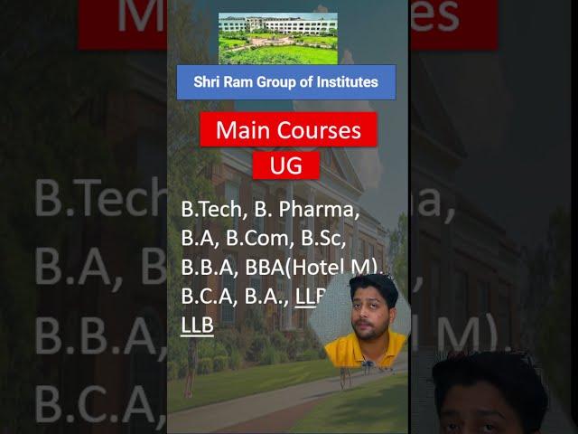 Shri Ram Group Jabalpur Full College Review 2025 | Fees, Placement, Admission, Courses #jabalpur