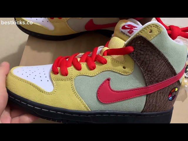 Color Skates x Nike SB Dunk High Kebab and Destroy
