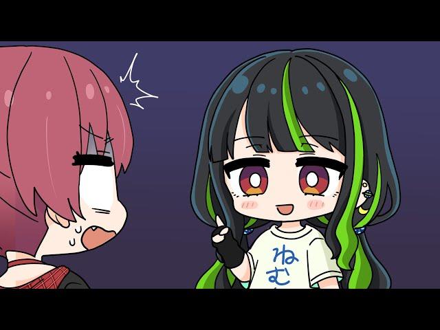 Senchou brings her high school crush home, only to get roasted【Hololive AnimatedClip/Eng sub】