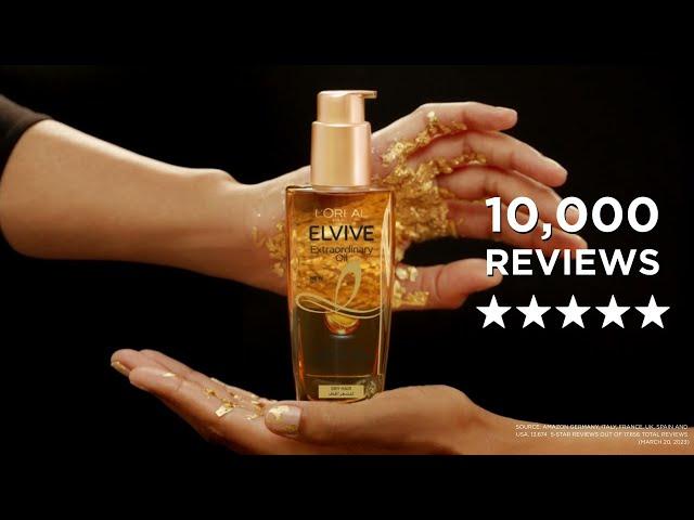 Discover Extraordinary Oil serum from L'Oréal Paris Elvive, the #1 hair serum in the world.