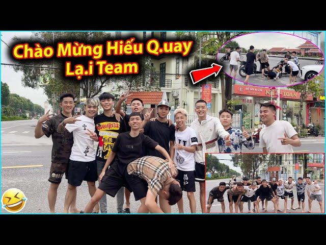 Tin Vui!! Team Hoàng Em Đ.ón Hiếu Khểnh Về Team B.ắt Đầ.u Làm Lại...