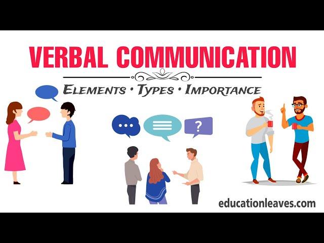 What is Verbal Communication? Key Elements | Types | Importance | Full Explained #communication