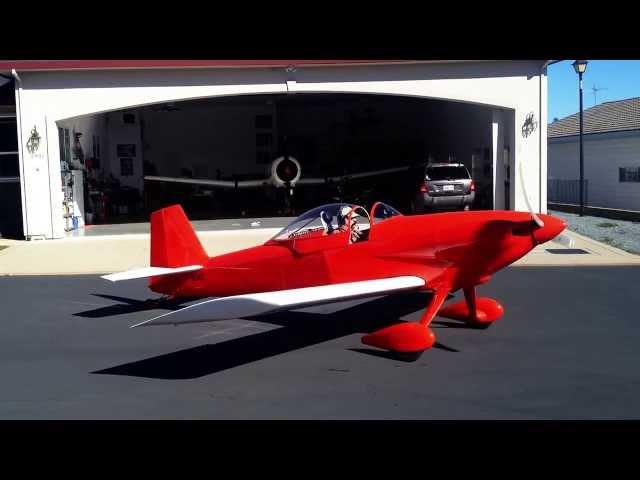 Van's RV3 - The Flying Carrot (almost) does a ground loop