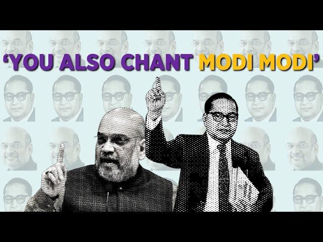 ‘You Also Chant Modi-Modi’ Dalits in Delhi Respond to Amit Shah's Remarks on Ambedkar | The Quint