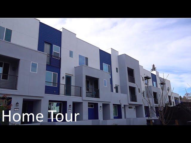 San Jose, California 3 Story Modern Townhome | $852K | 1,370 Sqft | 3 Beds | 3 Baths | 2 Car