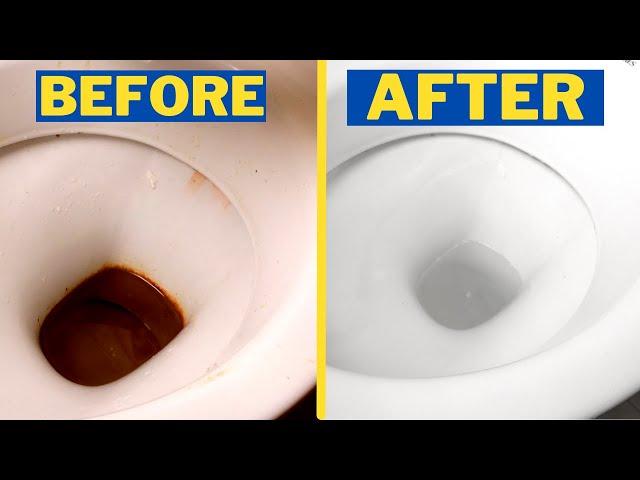 How to Remove Rust Stains From Toilet Bowl Naturally