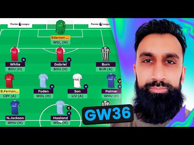 "JACKSON MUST START!" | FPL Salah's Team Reveal | Gameweek 36 | Fantasy Premier League 2023/24