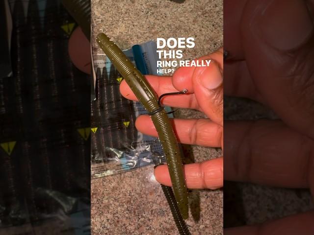 How to save baits while using a wacky rig. #thecsickfisherman #fishing #tips