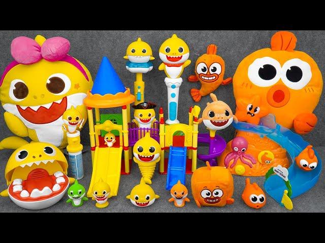BABY SHARK Collection | Satisfying Baby Shark Castle Playset ASMR