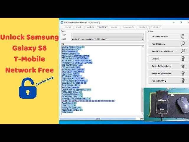 Unlock Samsung Galaxy S6 Network T-Mobile