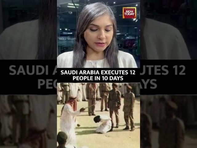 Saudi Arabia Executes 12 People Within 10 Days #shorts #saudiarabia