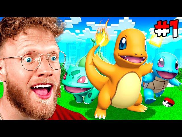 Starting With Charmander! | Pixelmon Episode 1