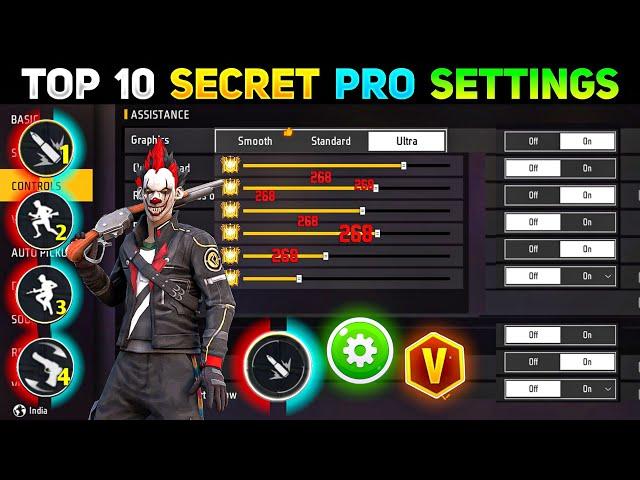 Free Fire Max Auto Headshot Trick 2024 Sensitivity | 2gb, 4gb, 6gb Ram Headshot Sensitivity Setting