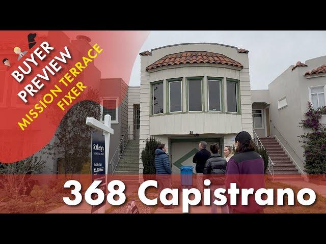 Buyer Preview: 386 Capistrano, San Francisco, Mission Terrace Fixer - 4K