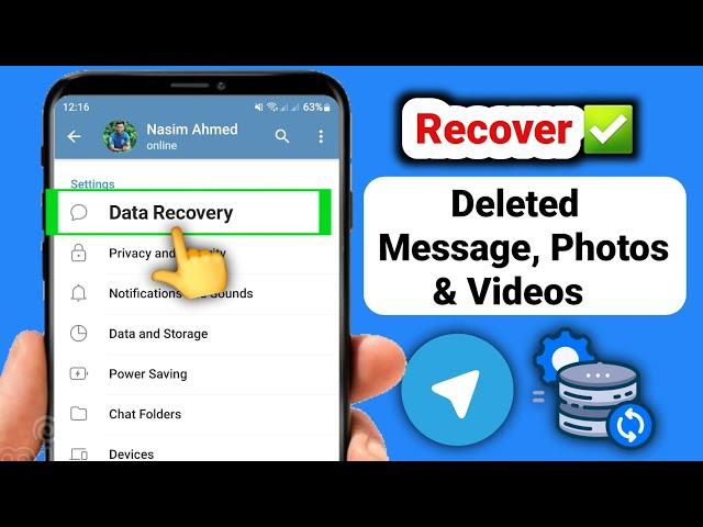 How To Recover Deleted Telegram Message, Chats, Pictures and Videos (Method 2025)