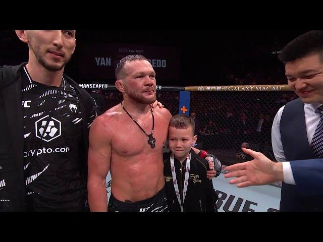 UFC Макао: Петр Ян - Слова после боя