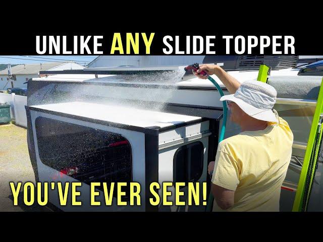 True Topper is THE COOLEST RV Slide Topper Device We've Ever Seen!