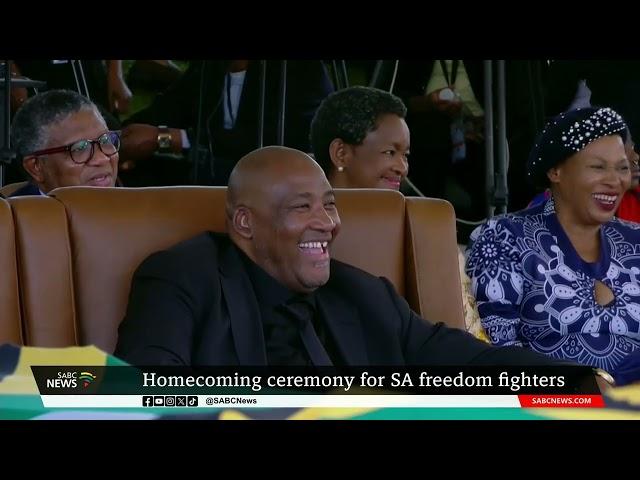 Repatriation Homecoming Ceremony | President of South Africa Cyril Ramaphosa