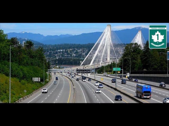 Highway 1 into Vancouver, BC - Trans-Canada Highway - 2024/56