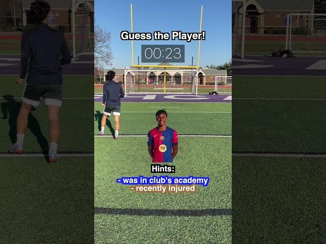 Guess the Player: Crossbar Challenge PT. 1 ️