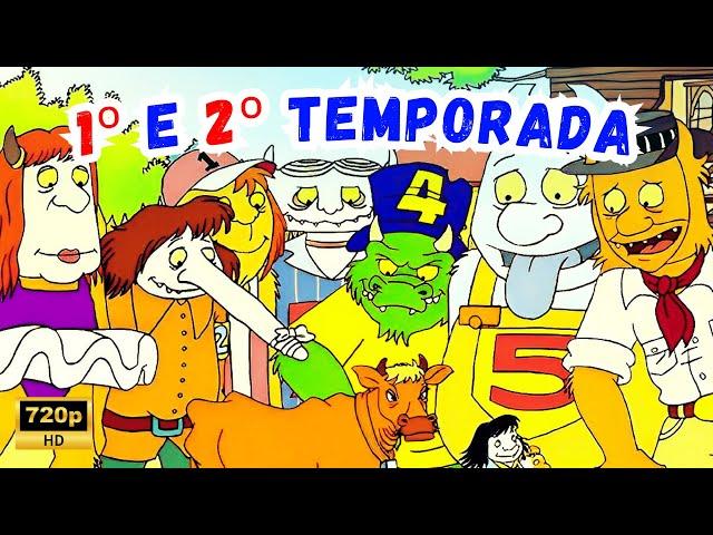 OS SETE MONSTRINHOS - 1º PRIMEIRA E 2º SEGUNDA TEMPORADA COMPLETA - #ORKBOOK